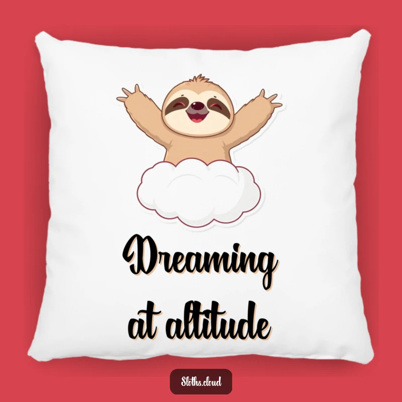 Funny Sloth Cloud Pillow: Cozy Comfort and Joyful Slumber, Ideal Funny Gift