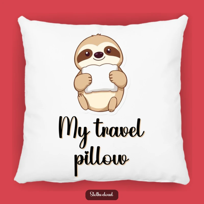 Funny Sloth Pillow Drift Pillow: Cozy & Hilarious Sleep Accent