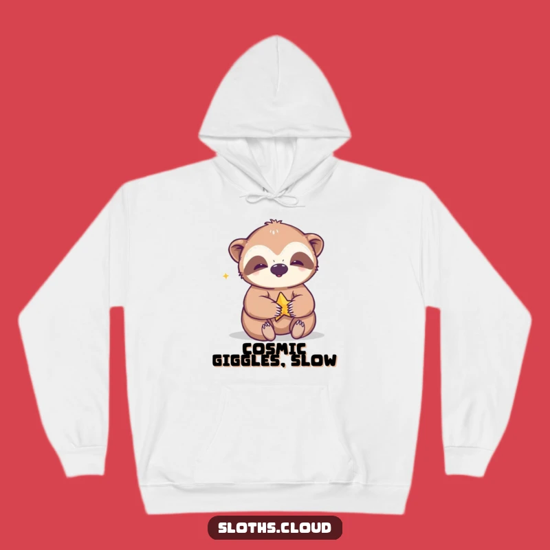 Funny Giggling Sloth Hoodie: Cozy Fun, Your Ultimate Funny Gift