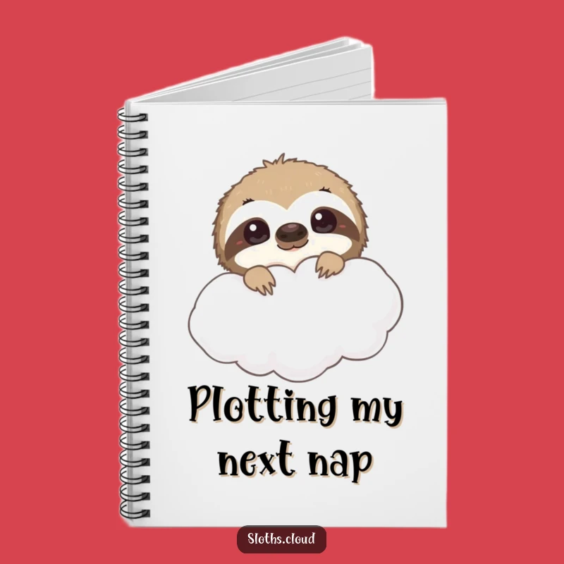 Funny Peeking Sloth Notebook: Journal Gift for Curious Minds