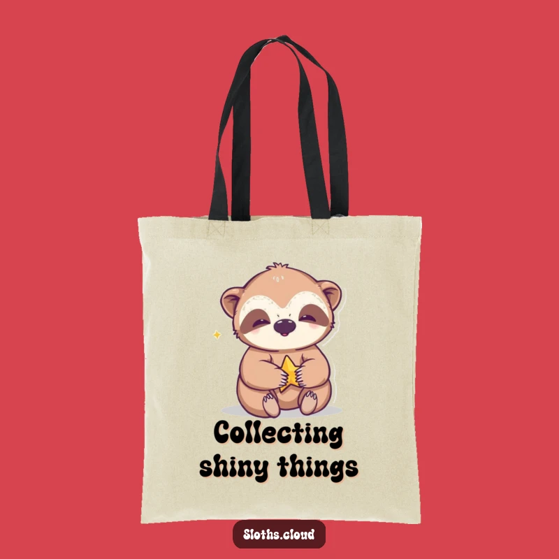 Funny Giggling Sloth Tote Bag: Carry Your Fun, Ideal Funny Gift